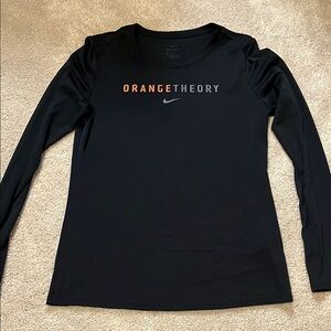 OrangeTheory Black Long Sleeve Women's Coach Top